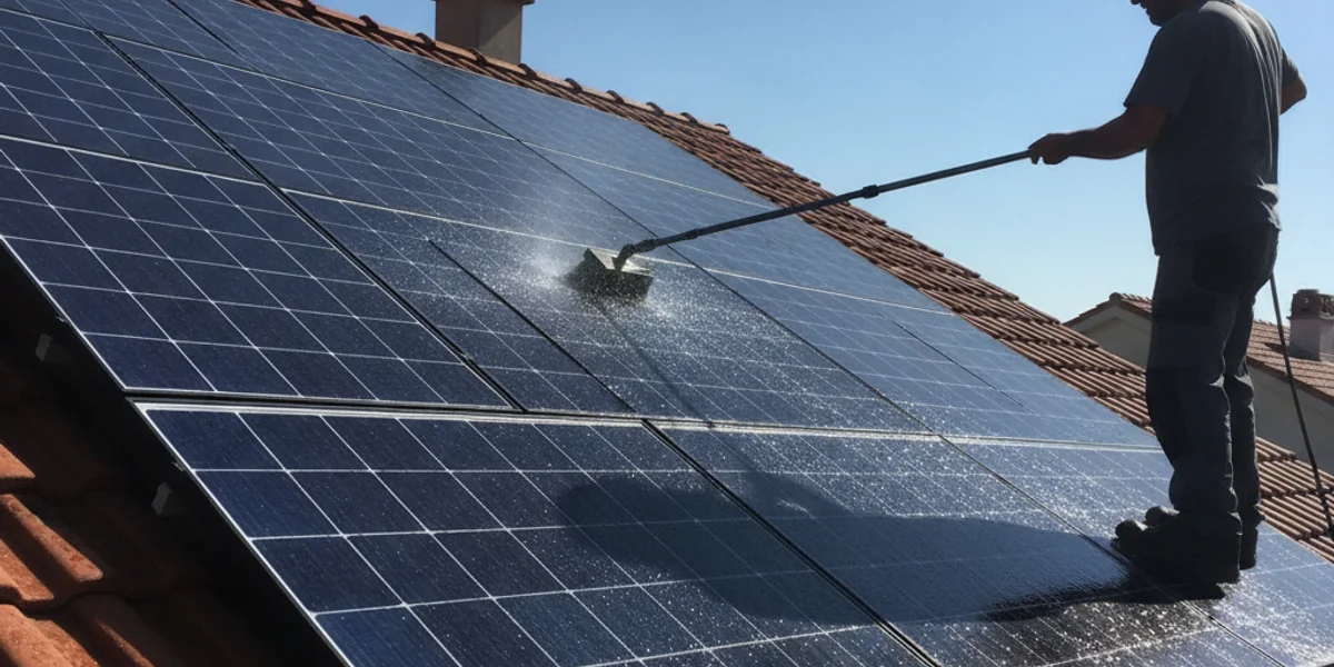 Maintenance & nettoyage de panneaux solaires