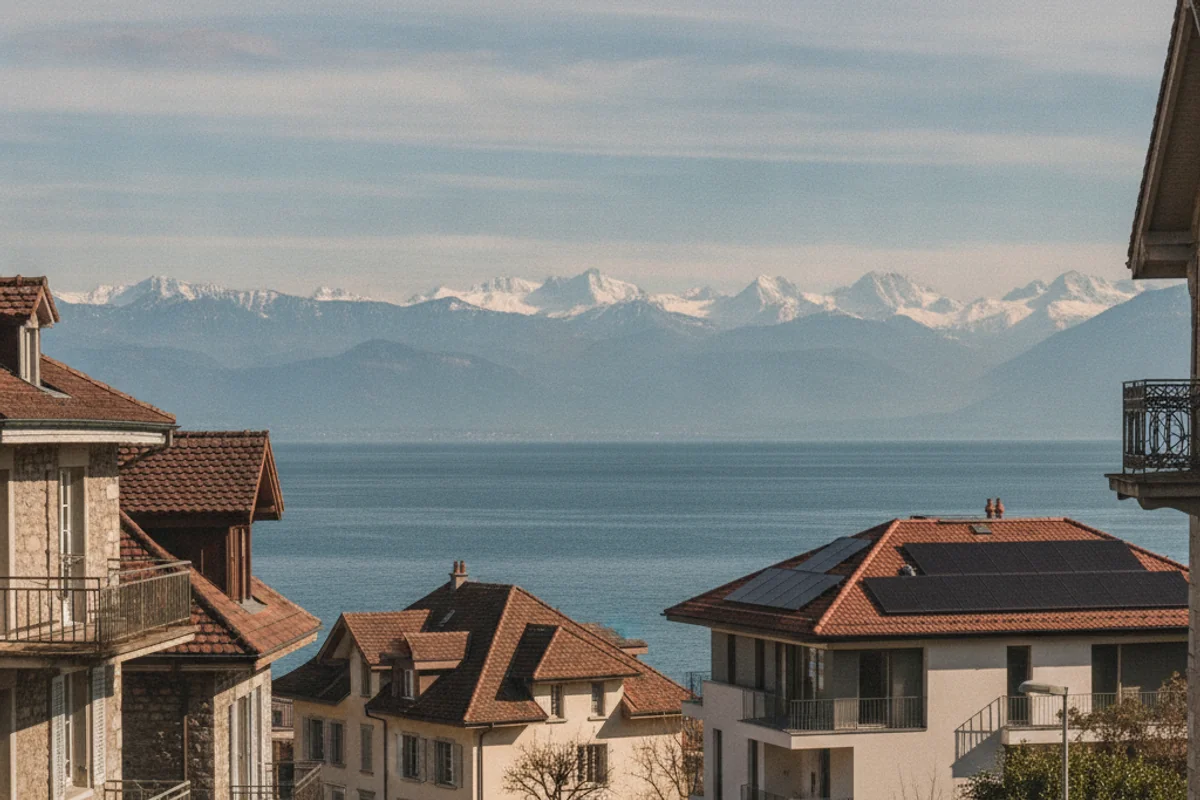 Panneaux solaires à Nyon, Vaud